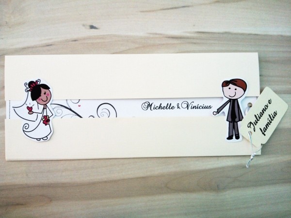 10 convite casamento encontro dos noivos noivinhos