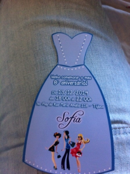 30 convite personalizado vestido princesa sofia frete grÃ¡tis