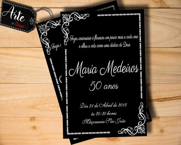 40 convite aniversário 30, 40, 50, 60 anos 40 convite aniversário 30, 40, 50, 60 anos