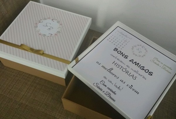 Caixa mdf para convite padrinhos 20x20x8 no elo7 Caixa mdf para convite padrinhos 20x20x8 no elo7