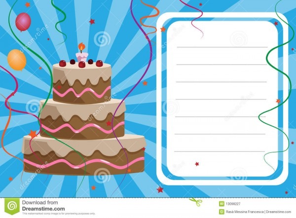 CartÃ£o do convite do aniversÃ¡rio