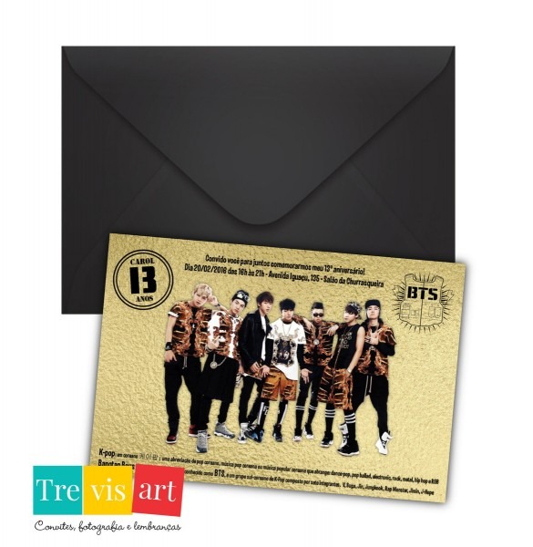 Convite 10x15 Convite 10x15