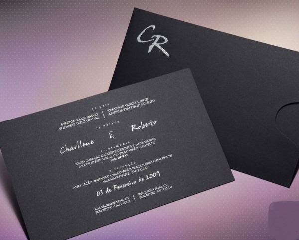 Convite casamento 15 anos moderno no elo7 Convite casamento 15 anos moderno no elo7