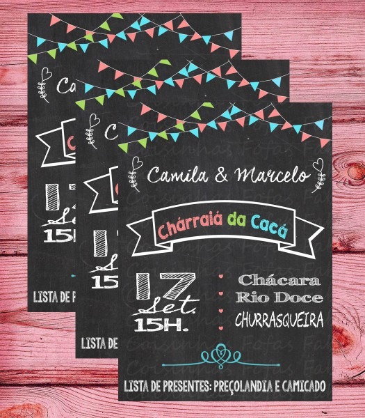 Convite chá de panela no elo7 Convite chá de panela no elo7