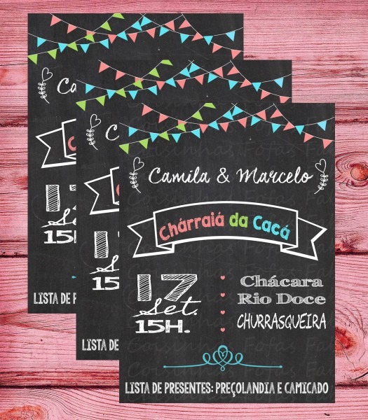 Convite chá de panela no elo7 Convite chá de panela no elo7