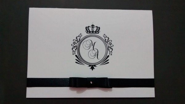 Convite de casamento monograma no elo7 Convite de casamento monograma no elo7