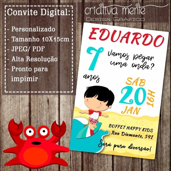 Convite digital praia 02