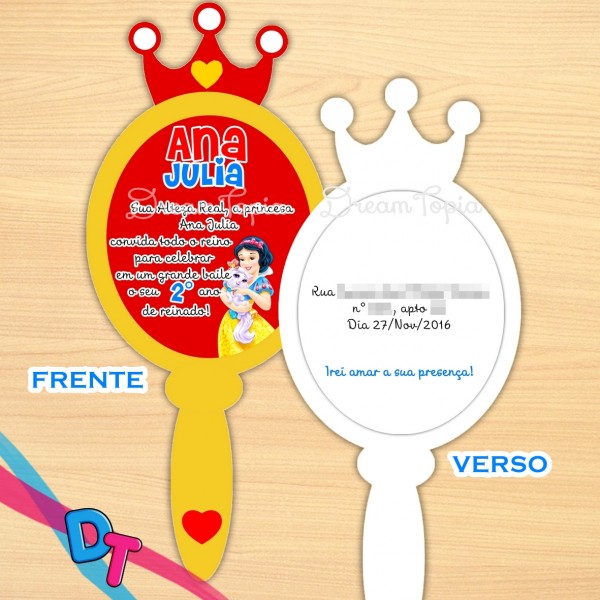 Convite espelho mÃ¡gico