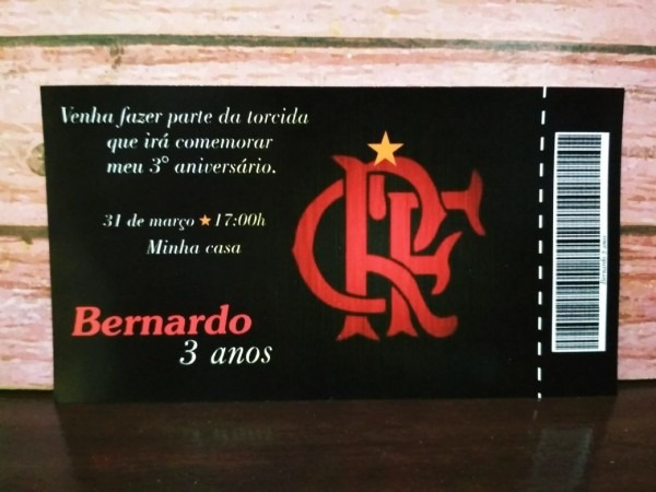 Convite flamengo