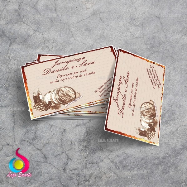 Convite personalizado jurupinga no elo7 Convite personalizado jurupinga no elo7