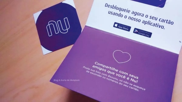 Convite por link cartÃ£o nubank envio imediato