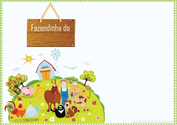 40 convites fazendinha adoráveis & como fazer você mesma! 40 convites fazendinha adoráveis & como fazer você mesma!