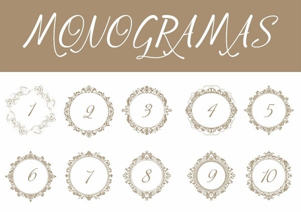 Criar criaÃ§Ã£o monograma brasÃ£o iniciais casamento convite