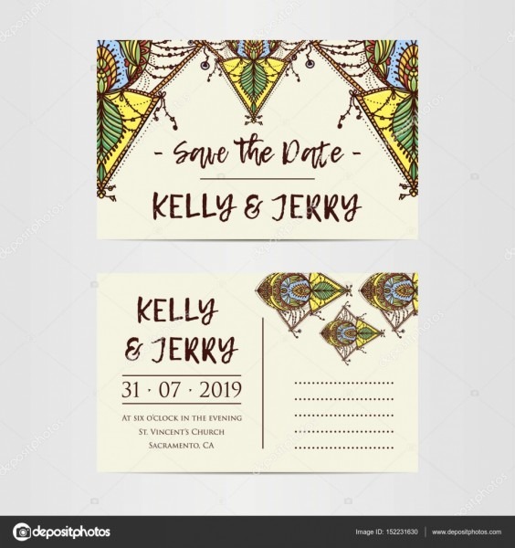 Layout do projeto vintage modelo para convite de casamento Layout do projeto vintage modelo para convite de casamento