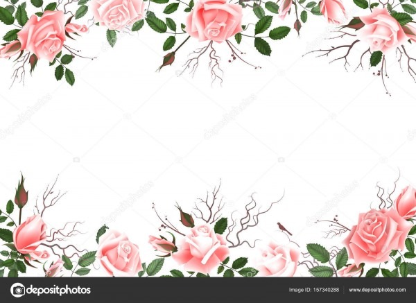Cartão com rosas, aquarela, pode ser usado como cartão de convite Cartão com rosas, aquarela, pode ser usado como cartão de convite