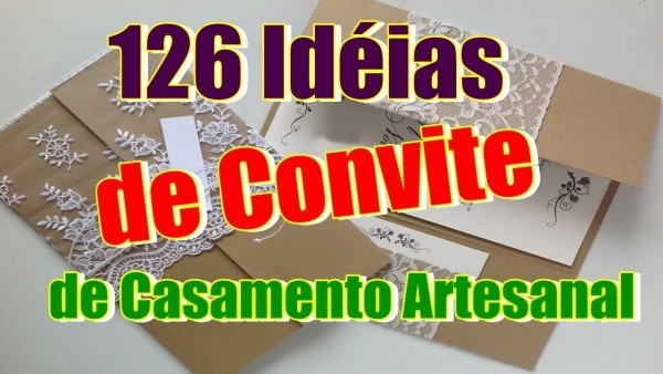 126 idéias de convite de casamento artesanal 126 idéias de convite de casamento artesanal