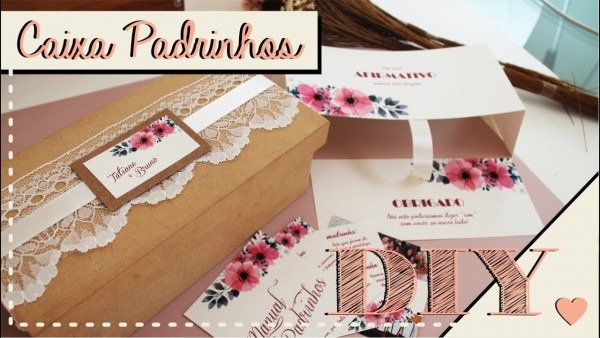 Como fazer convite de casamento rústico para padrinhos diy Como fazer convite de casamento rústico para padrinhos diy