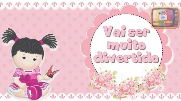 Convite virtual boneca de pano 10 fotos Convite virtual boneca de pano 10 fotos