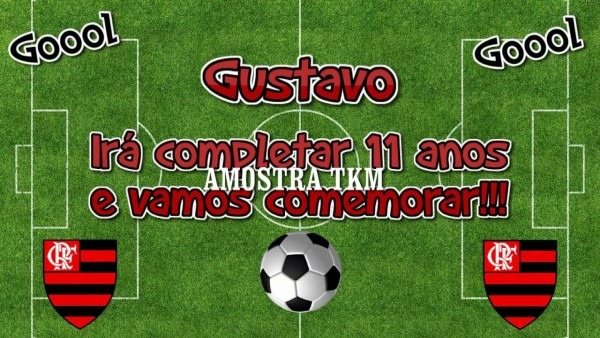 Convite flamengo tkm convites animados Convite flamengo tkm convites animados
