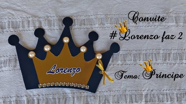 Convite de prÃncipe ou realeza preparativos lorenzo faz 2 Convite de prÃncipe ou realeza preparativos lorenzo faz 2