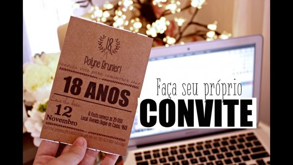 Como fazer convite + arte! Como fazer convite + arte!