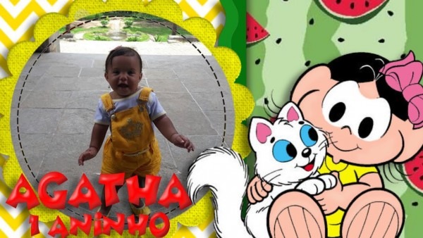 Convite animado magali Convite animado magali