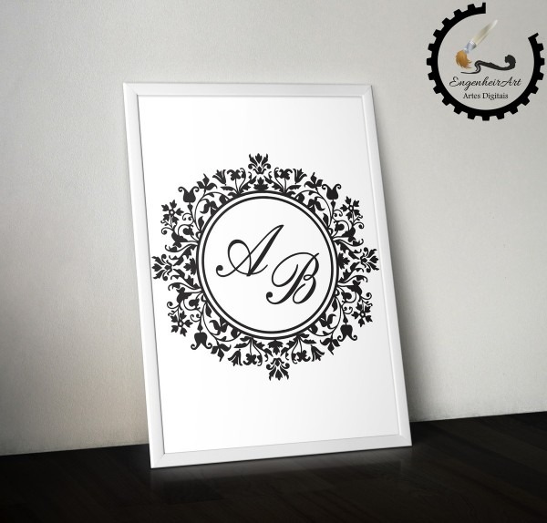 Monograma 37 no elo7 Monograma 37 no elo7