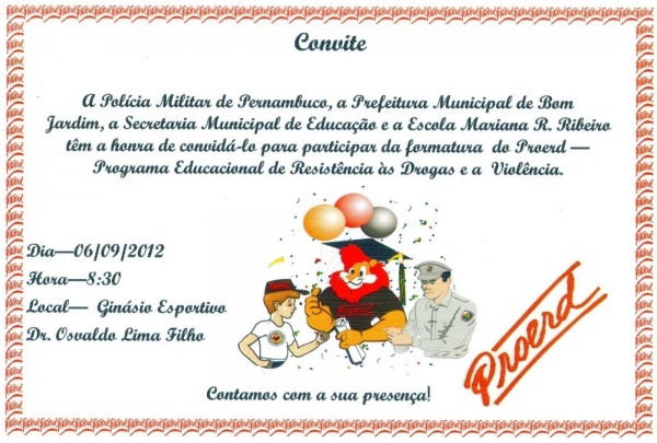 Proerd pernambuco formatura Proerd pernambuco formatura