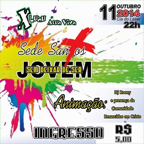 Convite para x luau Ãgua viva Convite para x luau Ãgua viva