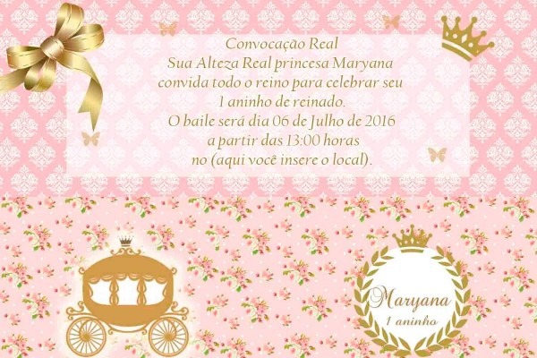 10 convite carros, circo, princesa