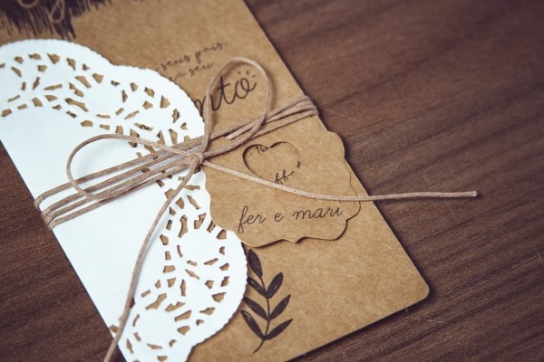 25 convites de casamento
