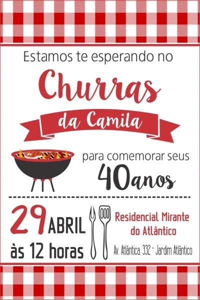 Aniversario de churrasco