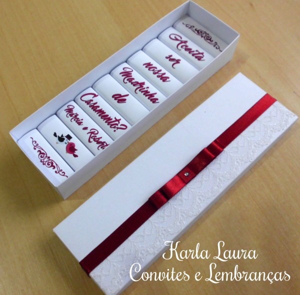 Caixa bis para padrinhos, damas e pajens no elo7 Caixa bis para padrinhos, damas e pajens no elo7