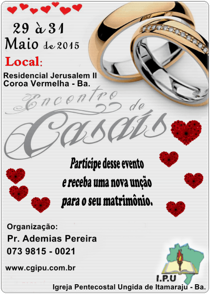 A ipu realiza o primeiro encontro de casais A ipu realiza o primeiro encontro de casais