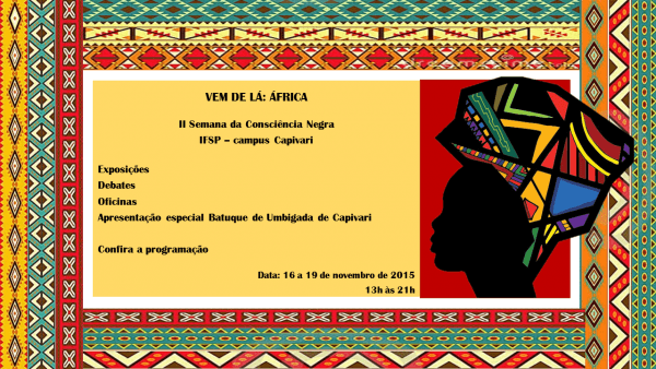 Ii semana da consciência negra Ii semana da consciência negra