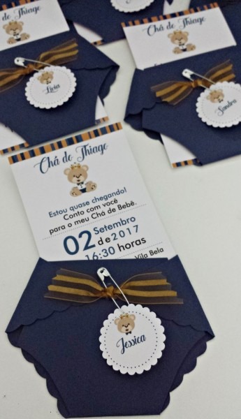 Convite cha de bebe Convite cha de bebe