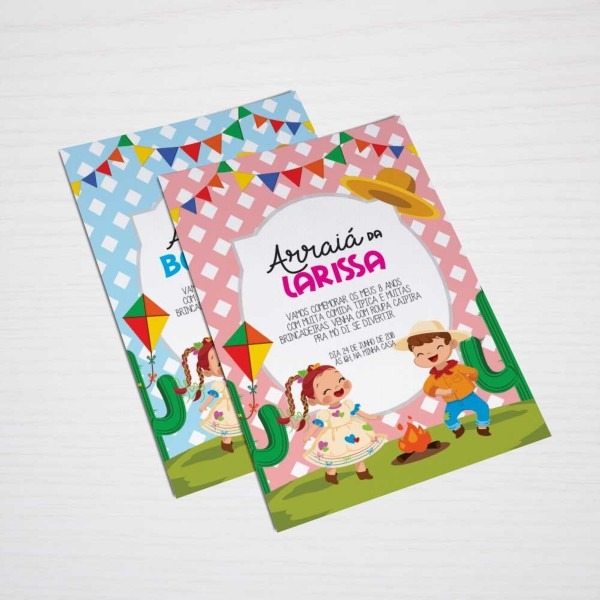 Convite de aniversário na roça Convite de aniversário na roça