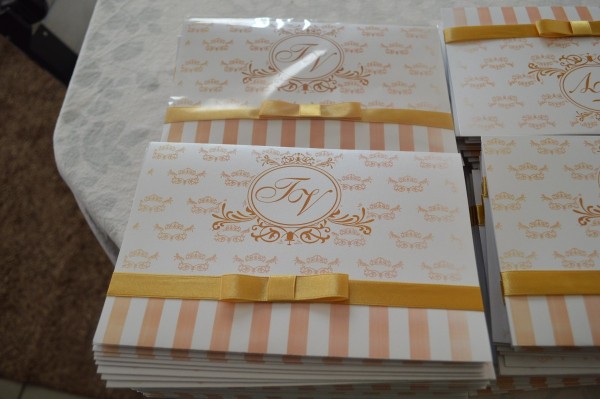 Convite de casamento