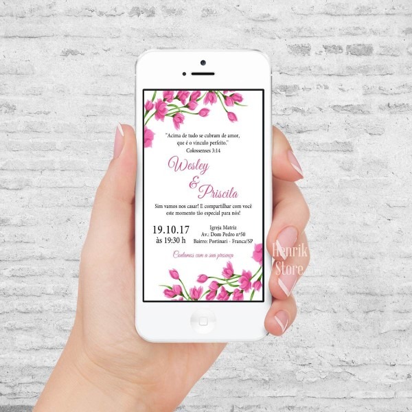 Tag; convite de casamento para whatsapp gratis
