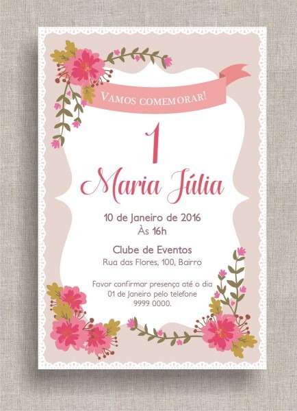 Convite digital aniversário 10 no elo7 Convite digital aniversário 10 no elo7