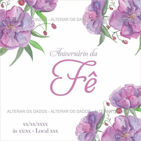 Convite digital floral ou save the date virtual flores Convite digital floral ou save the date virtual flores