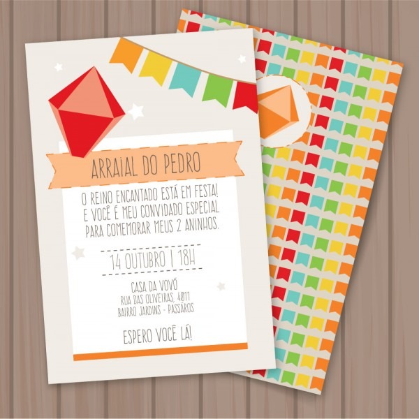 Convite festa junina p imprimir no elo7 Convite festa junina p imprimir no elo7