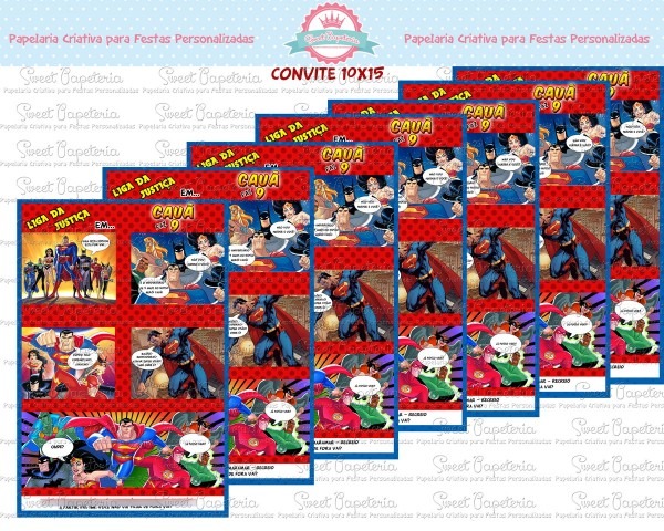 Convite digital gibi no elo7 Convite digital gibi no elo7