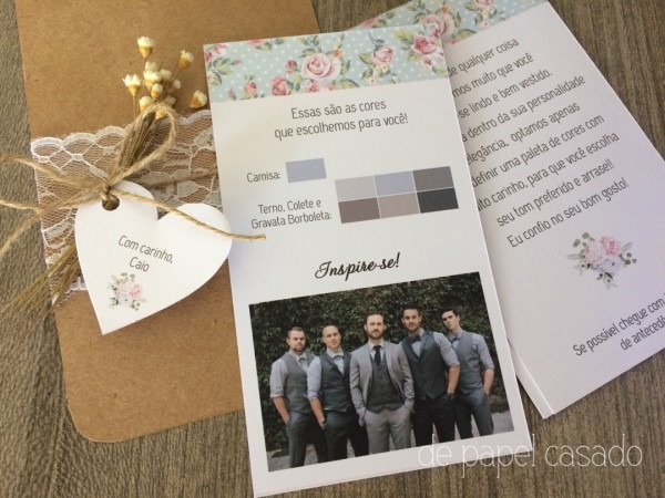 Convite padrinho 01 no elo7 Convite padrinho 01 no elo7