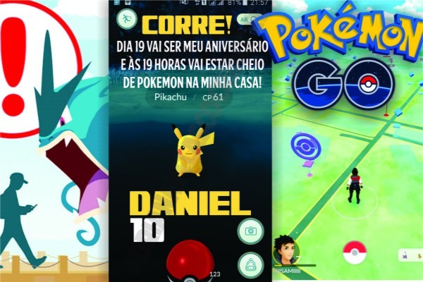 Convite pokemon go no elo7 Convite pokemon go no elo7