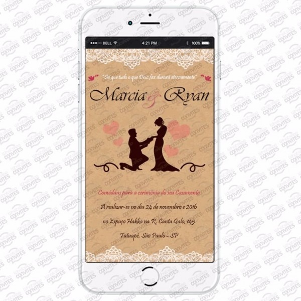 Tag; convite de casamento para whatsapp