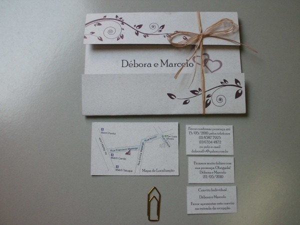 Convites de casamento Convites de casamento