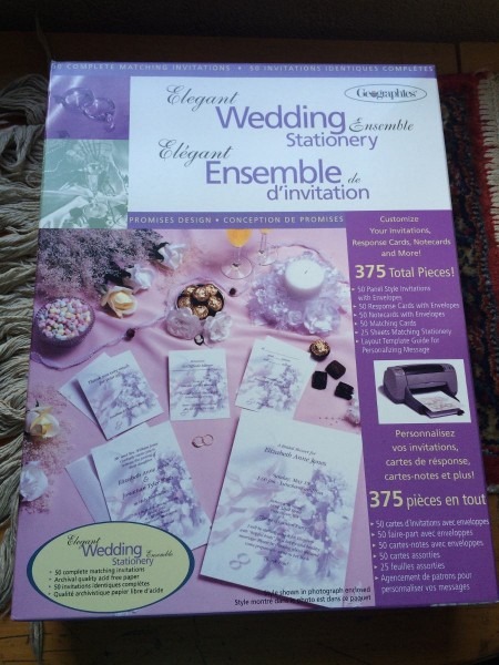 Convites de casamento