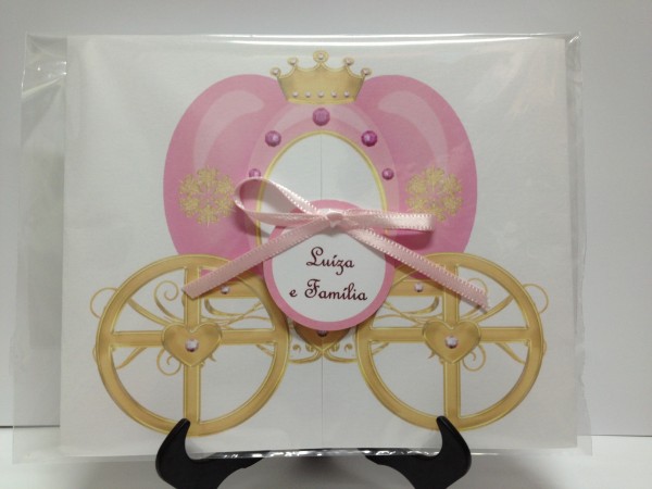 Convites personalizado cinderela Convites personalizado cinderela