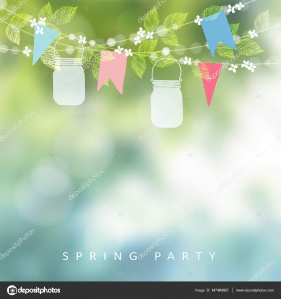 Jardim festa ou festa junina saudaÃ§Ã£o cartÃ£o de aniversÃ¡rio